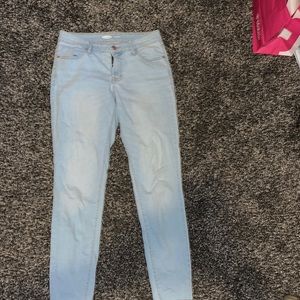Light wash Super Skinny jeans